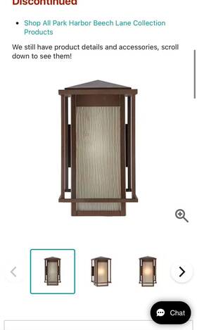 Phel1702brow Park Harbor Phel4301orb Outdoor Wall Sconce New