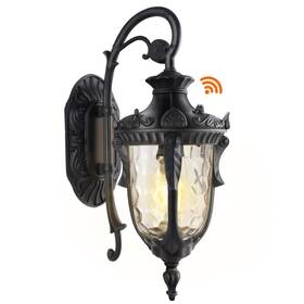 Partphoner 727196416384 Dusk To Dawn Outdoor Light Fixture Wall Mount Waterproof Porch Fixtures