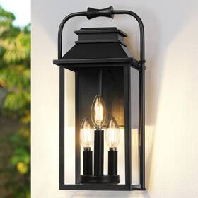 Str-wl-0077 Partphoner Upgraded Outdoor And Indoor Light Fixture 3-lights Front Porch Fixtures