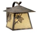Ow50593oa Patina Wall Olde 79392 Outdoor 9.75 . Id World Light Whitebark