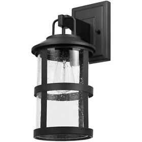 44732 Penelope 1-light Matte Black Hardwired Outdoor Indoor Wall Lantern Sconce 44732 Penelope 1-light Matte Black Hardwired Outdoor Indoor Wall Lantern Sconce
