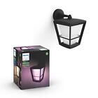1744030v7 Philips Hue Econic Smart Outdoor White And Color Wall Lantern Down Hub