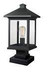 531phbs-sqpm-bk Pier 3147466 Light Id Outdoor Black Mount