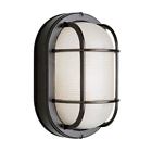 Pl-41015 Bk Trans Globe Lighting Inch High Oval Bulkhead 736916520324
