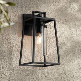 Lvb1177-odwl-l Possini Euro Design Jersey 17 Inch Matte Black Outdoor Wall Light Lvb1177-odwl-l Possini Euro Design Jersey 17 Inch Matte Black Outdoor Wall Light