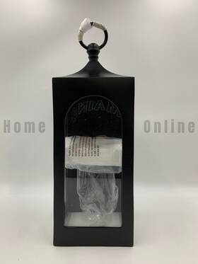 7672061 Pottery Barn Caleb Outdoor Metal Lantern Sconce Black 20 Inch H #2000y 7672061 Pottery Barn Caleb Outdoor Metal Lantern Sconce Black 20 Inch H #2000y