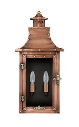 Rl-21fe Primo Lanterns Royal 10 Inch W 2 Light Outdoor Wall-mounted - Copper Rl-21fe Primo Lanterns Royal 10 Inch W 2 Light Outdoor Wall-mounted - Copper