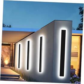 4.33in-dimmable Professional Lighting Manufacturer 763392180810 12in Exterior Wall Lights 4.33in Wide Dimmable Modern 1pcs-12