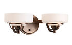 P2720-124wb Progress Bathroom 2 Bronze Copper Fixture Lighting Light --269 P2720-124wb Progress Bathroom 2 Bronze Copper Fixture Lighting Light --269