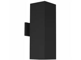 Progress Lighting 756876085374 6 Inch Led Square Cylinder Collection Black Modern Outdoor Up And Down Light Aluminu Progress Lighting 756876085374 6 Inch Led Square Cylinder Collection Black Modern Outdoor Up And Down Light Aluminu