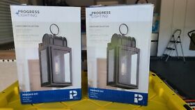 P560203-301 Progress Lighting Landstone 1-light 13.5 In. Matte Black Outdoor Wall Lantern