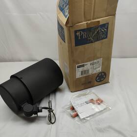 P5235-31 Progress Lighting Black Textured Landscape Spotlight E26 Base