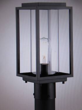 P540108-31m Progress Lighting Macstreet 13.5 Inch 1-light Textured Black Steel Post Light