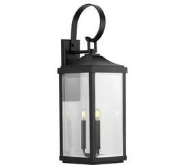 P550004-031 Progress Lighting Gibbes Street Collection 3-light Textured Black Clear Beveled Glass P550004-031 Progress Lighting Gibbes Street Collection 3-light Textured Black Clear Beveled Glass