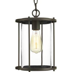 P550020-020 Progress Lighting P550020 Bronze Gunther Single Light 8 Inch W Outdoor Mini Pendant