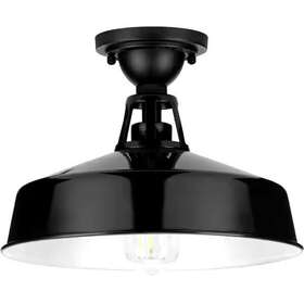 P550070-031 Progress Lighting Cedar Springs 1-light Gloss Black Outdoor Semi-flush Mount P550070-031 Progress Lighting Cedar Springs 1-light Gloss Black Outdoor Semi-flush Mount