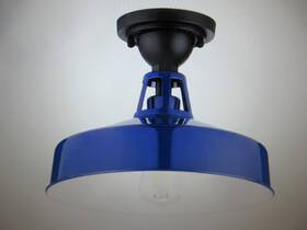 P550070-091 Progress Lighting Cedar Springs Collection 1-light Navy Farmhouse Outdoor Light