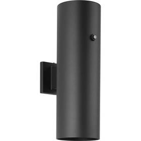 P550104-031-30 Progress Lighting Cylinder Collection 1-light 6-inch Black Modern Outdoor Led Large Up/down Wal