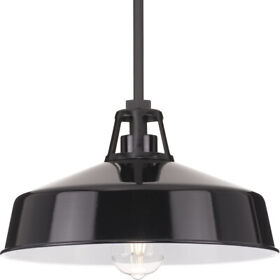 P550116-031 Progress Lighting Cedar Springs Outdoor Pendant Or Chandeller Black