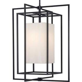 P550118-31m Progress Lighting Jeffrey Alan Marks Point Matte Black Outdoor Lantern Sconce