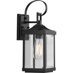 P560021-031 Progress Lighting Gibbes Street Collection 1-light Textured Black Clear Beveled P560021-031 Progress Lighting Gibbes Street Collection 1-light Textured Black Clear Beveled