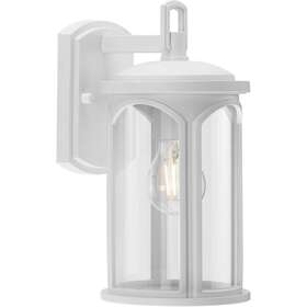 P560087-028 Progress Lighting P560087 Gables 1 Light 11-3/8 Inch Tall Outdoor - White