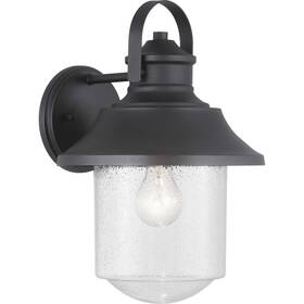 P560121-031 Progress Lighting P560121 Black Weldon Single Light 15 Inch H Outdoor Wall Sconce