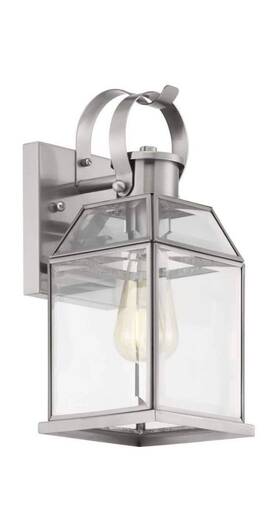 P560141-135 Progress Lighting Outdoor Sconces 5.5 Inch X 12.75 Wall Lantern Stainless Steel P560141-135 Progress Lighting Outdoor Sconces 5.5 Inch X 12.75 Wall Lantern Stainless Steel