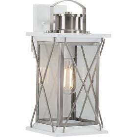P560157-135 Progress Lighting P560157 Barlowe 16 Inch Tall Outdoor Wall Sconce - Stainless Steel