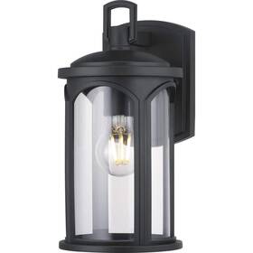P560242-031 Progress Lighting Faywood 1-light 11 Inch Matte Black Outdoor Wall Lantern With Clear Glass P560242-031 Progress Lighting Faywood 1-light 11 Inch Matte Black Outdoor Wall Lantern With Clear Glass