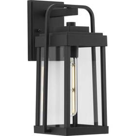 P560286-031 Progress Lighting P560286 Walcott 14 Inch Tall Wall Sconce - Black P560286-031 Progress Lighting P560286 Walcott 14 Inch Tall Wall Sconce - Black