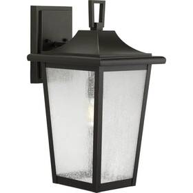 P560309-020 Progress Lighting Padgett 1-light Antique Bronze Hardwired Outdoor Wall Lantern Sconce With Clear