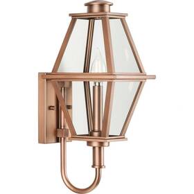 P560347-169 Progress Lighting Bradshaw 18-inch 1-light Antique Copper Outdoor Wall Lantern P560347-169 Progress Lighting Bradshaw 18-inch 1-light Antique Copper Outdoor Wall Lantern