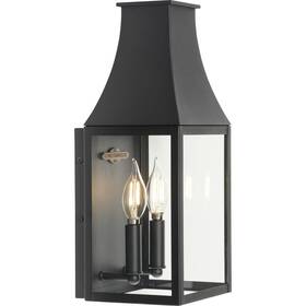 P560376-031 Progress Lighting P560376 Radcliffe 2 Light 16 Inch Tall Outdoor Wall - Black