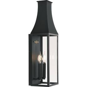 P560377-031 Progress Lighting P560377 Radcliffe 2 Light 24 Inch Tall Outdoor Wall - Black