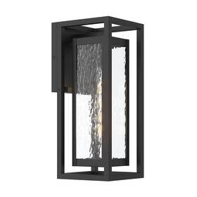 Progress Lighting P560410-031 P560410 Shaw 15 Inch Tall Outdoor Wall Sconce - Black