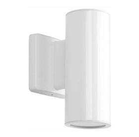 P563001-030-30k Progress Lighting Cylinders White Led Outdoor Small Up/down Wall Lantern Light