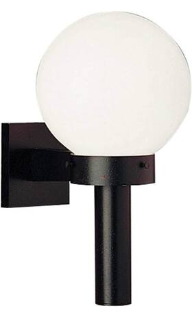 P5636-60 Progress Lighting Contemporary Acrylic Globe 1-light Wall Lantern Black P5636-60 Progress Lighting Contemporary Acrylic Globe 1-light Wall Lantern Black