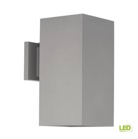 P5643-82-30k Progress Lighting 29-watt Led Outdoor Square Cylinder Wall Lantern