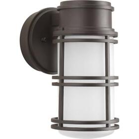 P5676-2030k9 Progress Lighting P5676-led Bell 11inch Tall Led Outdoor Wall Sconce Bronze