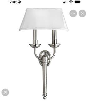 P7107-09 Progress Lighting Wall Pocket Diffuser - Brushed Nickel Nib
