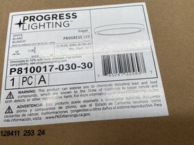 P810017-030-30 Progress Lighting P810017-030 -30 Everlume 14 Inch W Led Flush Mount - White