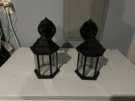 5290101012 Project Source 2-project Henfield 1-light 11.81-in H Matteblack Outdoor Wall Light 60w