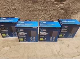 Project Source 845473020182 Lot Of 4 Marwick Inch Matte Black Hardwired Led Outdoor Wall Light Project Source 845473020182 Lot Of 4 Marwick Inch Matte Black Hardwired Led Outdoor Wall Light
