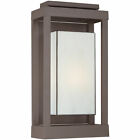 Pwl8311wt Quoizel Powell Outdoor Wall Sconce With White Art 611728166901
