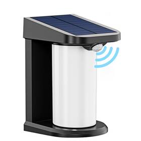 Qqa-0619-pir Qqarorsun Solar Security Lights Outdoor Motion Sensor 1200 Lumens Wall Light Dus