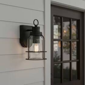 Quoizel 445021835843 Camberly 12.13 Inch Matte Black Motion Sensing Dusk To Dawn Outdoor Hardwired Wal Quoizel 445021835843 Camberly 12.13 Inch Matte Black Motion Sensing Dusk To Dawn Outdoor Hardwired Wal