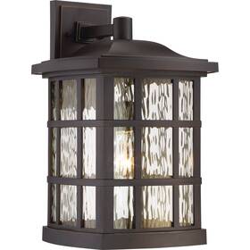 Quoizel 611728263259 Stonington Outdoor Wall Lantern Coastal Armour 17 Inch 1-light Palladian
