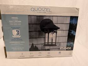 Quoizel 611728353400 Kessel 1-light 11.25-in Matte Black Outdoor Wall Light Parts Only