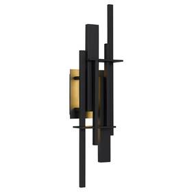 Quoizel 611728392706 Newt8406 Newton 22 Inch Tall Led Outdoor Wall Sconce - Black Quoizel 611728392706 Newt8406 Newton 22 Inch Tall Led Outdoor Wall Sconce - Black